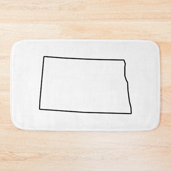 Item preview, North Dakota Shape Outline ND designed and sold by shitpostee.