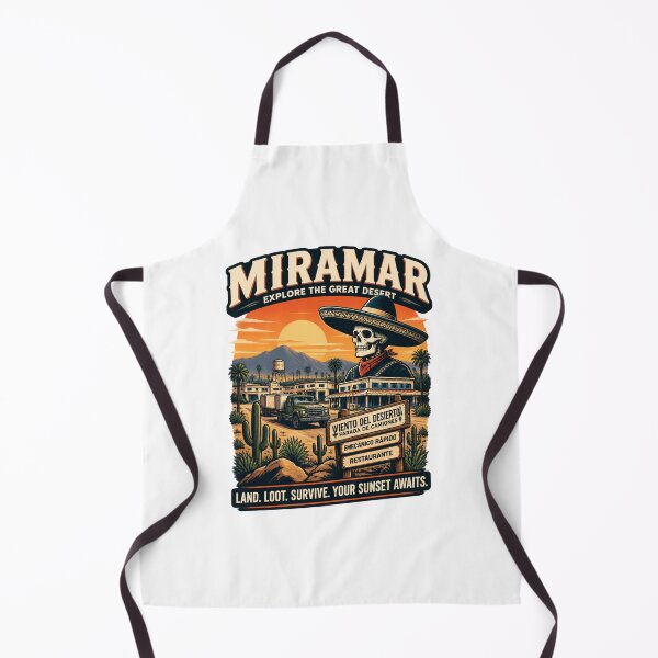 Item preview, Vintage Miramar Travel Poster Art Retro Coastal Vacation Design designed and sold by MirDemirDemirer.
