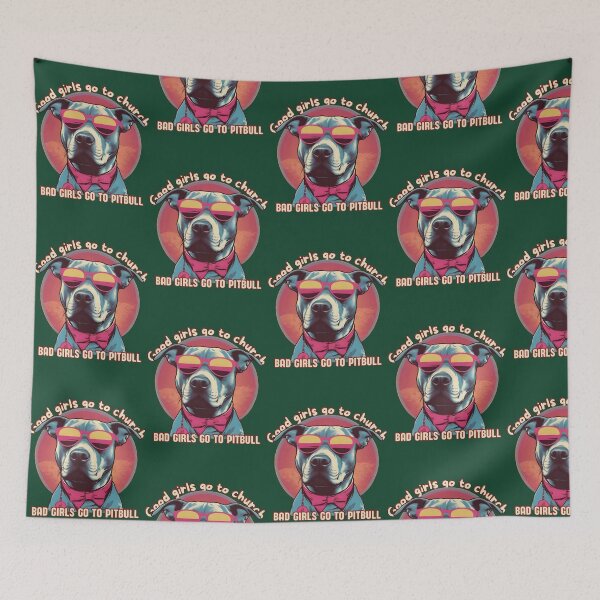 Item preview, Good Girls Go To Church Bad Girls Go To Pitbull designed and sold by MeksApparell.