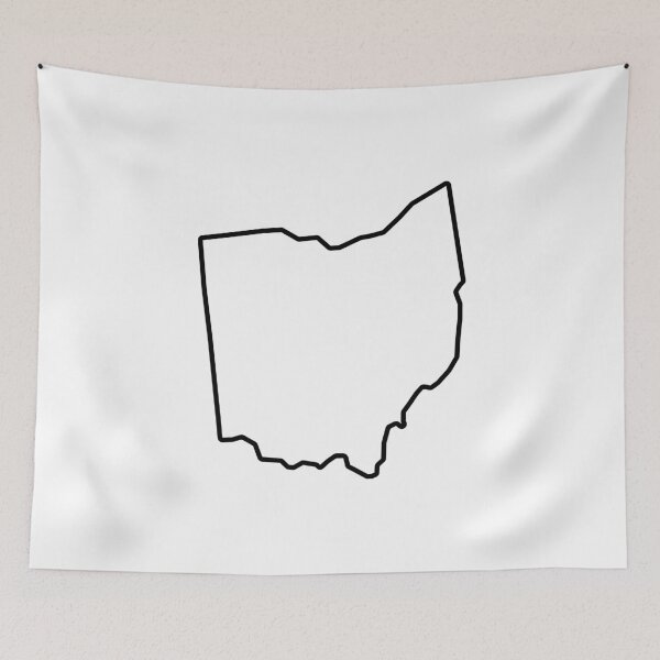 Item preview, Ohio Shape Outline OH designed and sold by shitpostee.