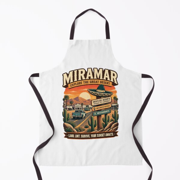 Item preview, Vintage Miramar Travel Poster Art with Retro Beach and Ocean Design designed and sold by MirDemirDemirer.