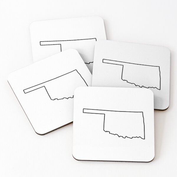 Item preview, Oklahoma Shape Outline OK designed and sold by shitpostee.