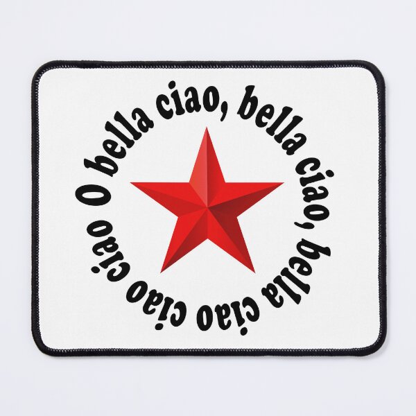 Item preview, Bella Ciao Red Star Italian Resistance designed and sold by GorArt1.
