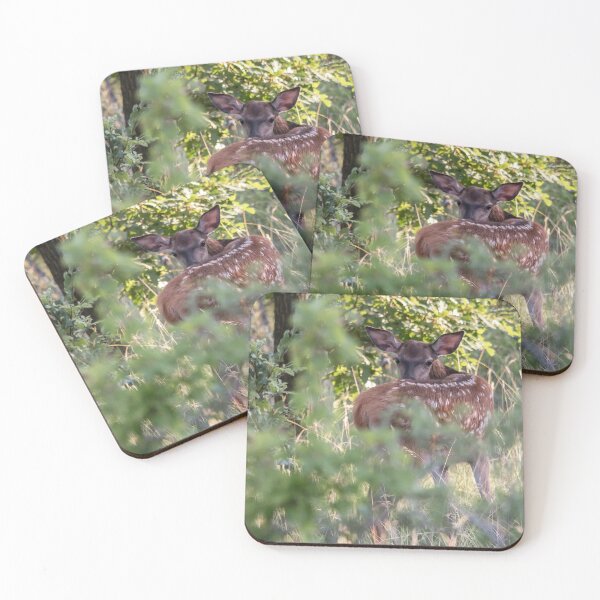 Item preview, Young Red Deer Looking Back designed and sold by gabormedve.