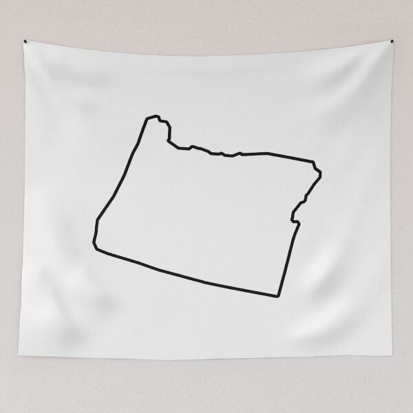 Item preview, Oregon Shape Outline OR designed and sold by shitpostee.
