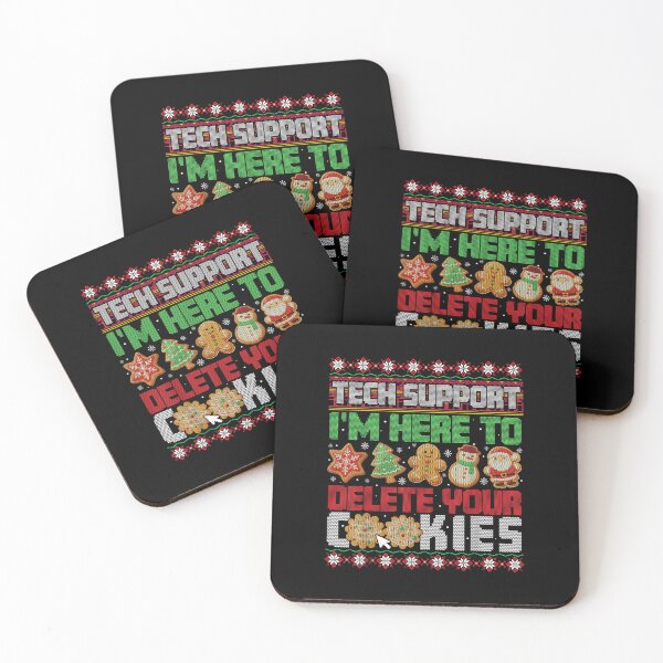 Item preview, Funny Christmas Tech Support I'm Here to Delete Your Cookies designed and sold by Aladino Tamayo.