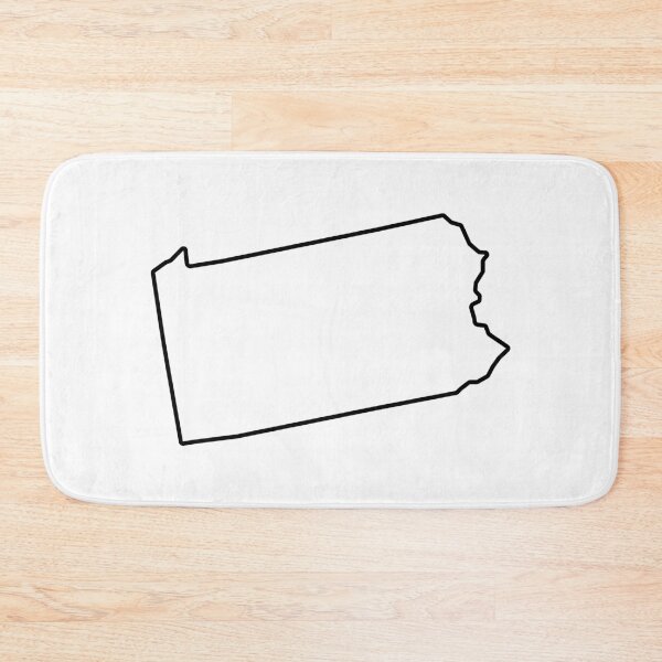 Item preview, Pennsylvania Shape Outline PA designed and sold by shitpostee.