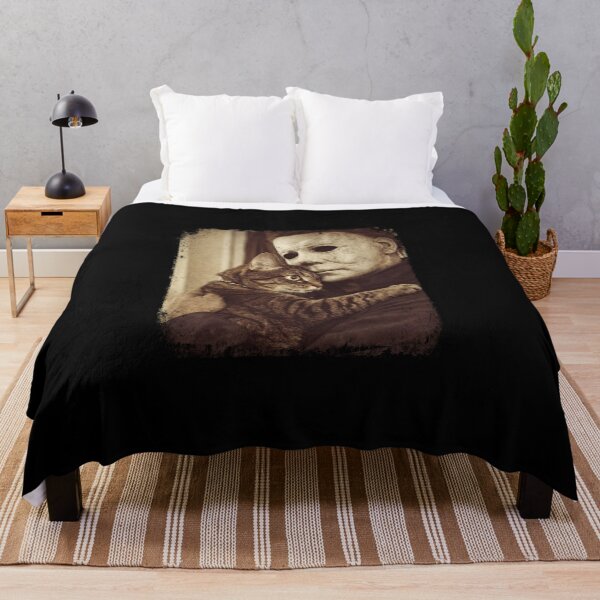 Artikelvorschau, Michael Myers Cuddle Cat Vintage Horror Halloween entworfen und verkauft von skylove94.
