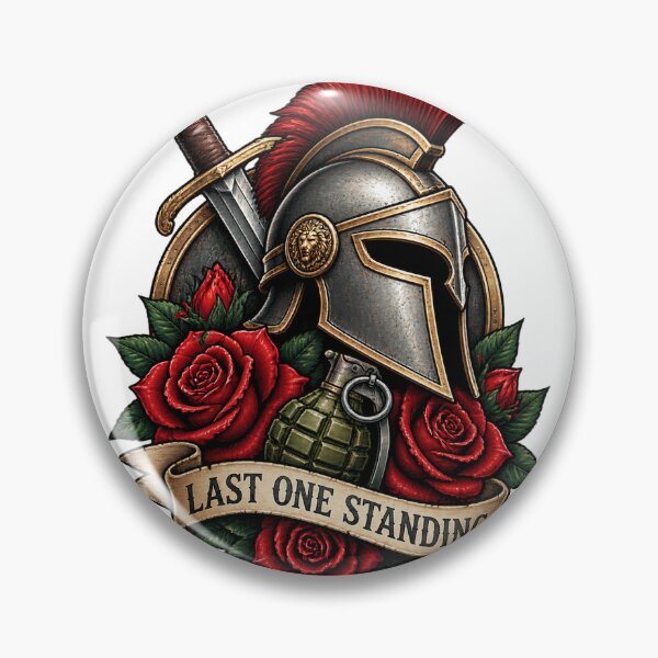 Item preview, Last One Standing Inspired PUBG Gaming Tattoo Design designed and sold by MirDemirDemirer.