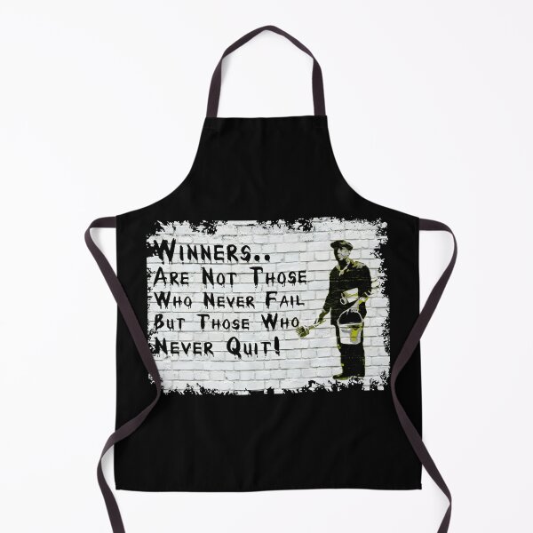 Item preview, Banksy Winners Are Not Those Who Never Fail Graffiti Street Art designed and sold by SampleRoulette.
