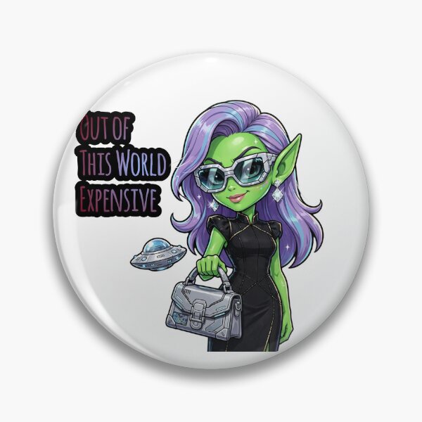 Item preview, Out of This World Expensive Alien Fashion designed and sold by Moodoncraft-.