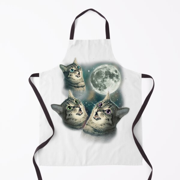 Item preview, Funny Cat Three Cat Moon Kitten Graphic  Animal Meme 3 Wolfs Cute designed and sold by Setaraxia.
