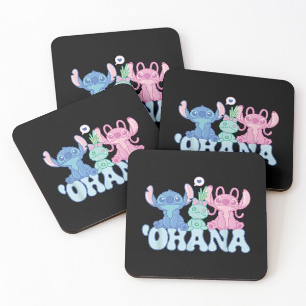Item preview, Stitch With Angel & Scrump Fluffy Cute 'Ohana designed and sold by junglecolor.