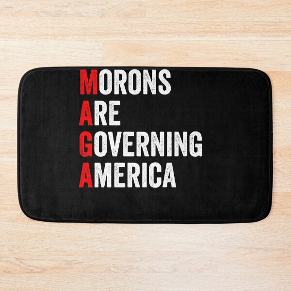 Item preview, Morons Are Governing America - Funny Political Saying designed and sold by crenaviolena.