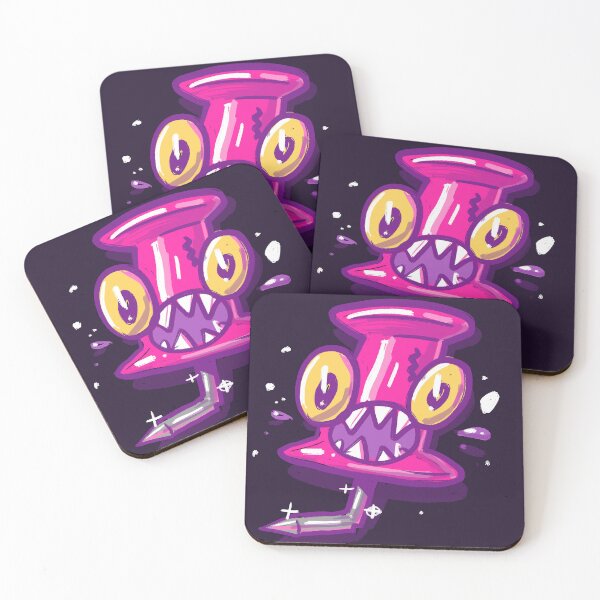 Item preview, Pink Push Pin Monster designed and sold by Nate Bear.