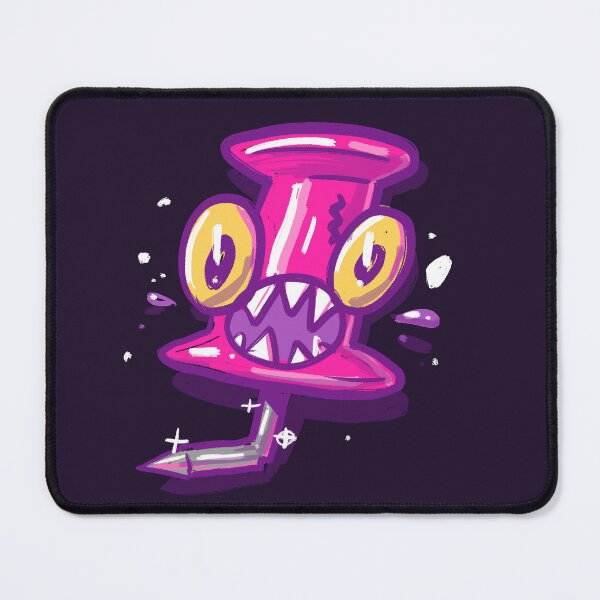 Item preview, Pink Push Pin Monster designed and sold by Nate Bear.