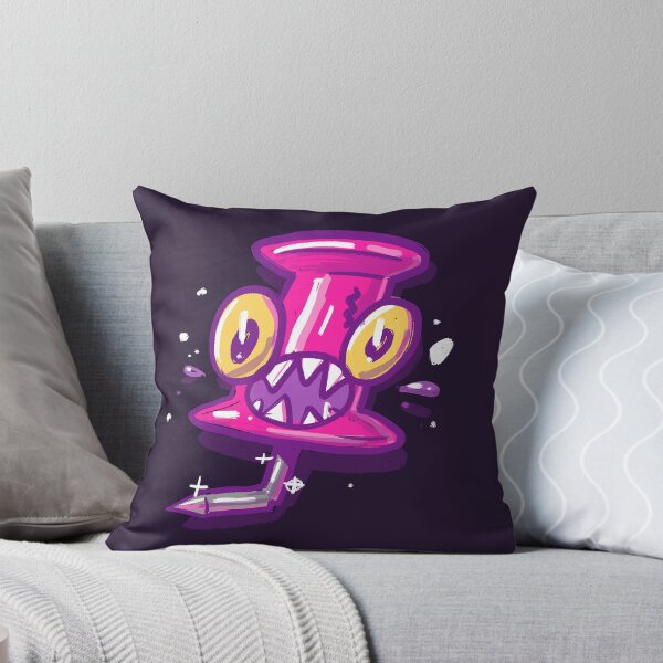 Item preview, Pink Push Pin Monster designed and sold by Nate Bear.