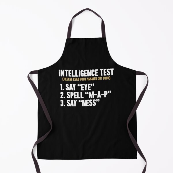Item preview, Say Eye M A P Ness - Funny Intelligence Test Dad Joke designed and sold by crenaviolena.
