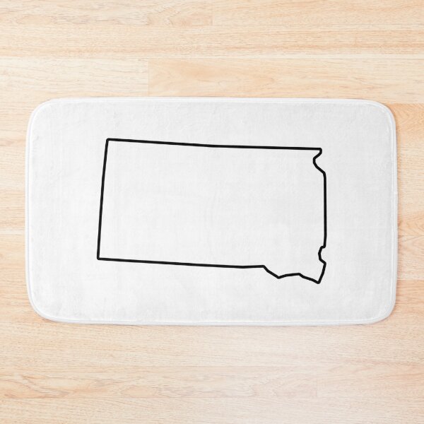 Item preview, South Dakota Shape Outline SD designed and sold by shitpostee.