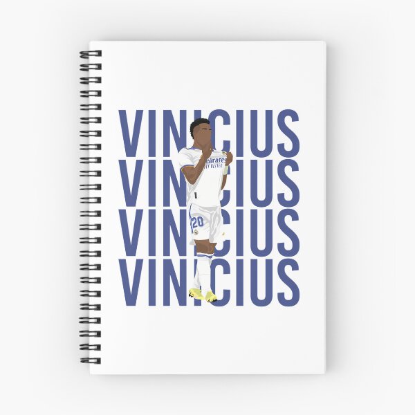 Item preview, Vinicius Junior - Real Madrid Poster Sticker Illustration designed and sold by kase-thorne.