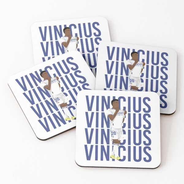 Item preview, Vinicius Junior - Real Madrid Poster Sticker Illustration designed and sold by kase-thorne.