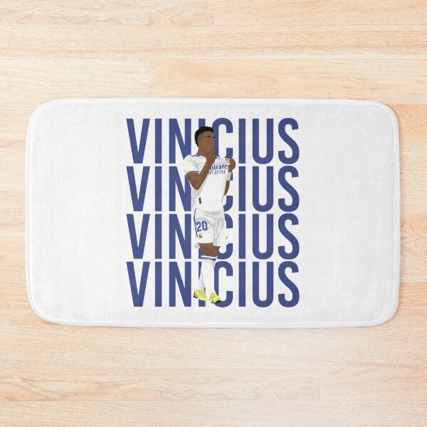 Item preview, Vinicius Junior - Real Madrid Poster Sticker Illustration designed and sold by kase-thorne.