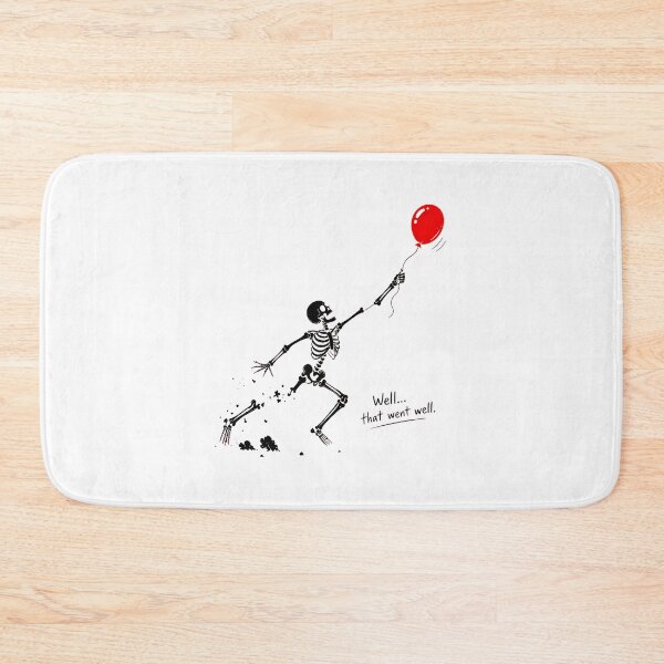 Item preview, Skeleton Lost Balloon Shirt, Well That Went Well Funny Halloween Tee designed and sold by OlyvieArt.