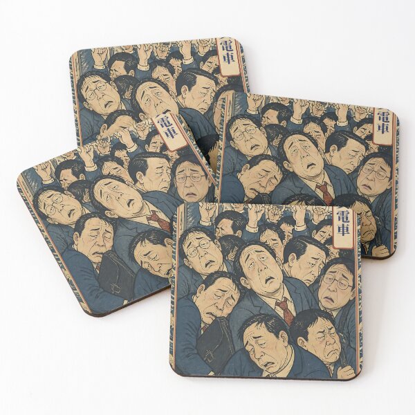 Item preview, 日本の満員電車 designed and sold by KenkonittekiTT.