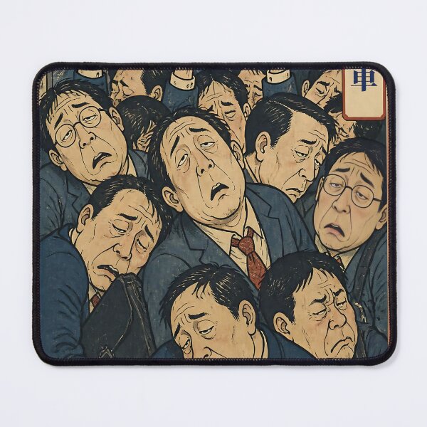 Item preview, 日本の満員電車 designed and sold by KenkonittekiTT.