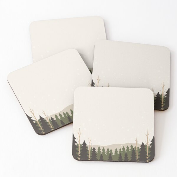 Item preview, Scandinavian Winter Forest designed and sold by IllustratorNZ.