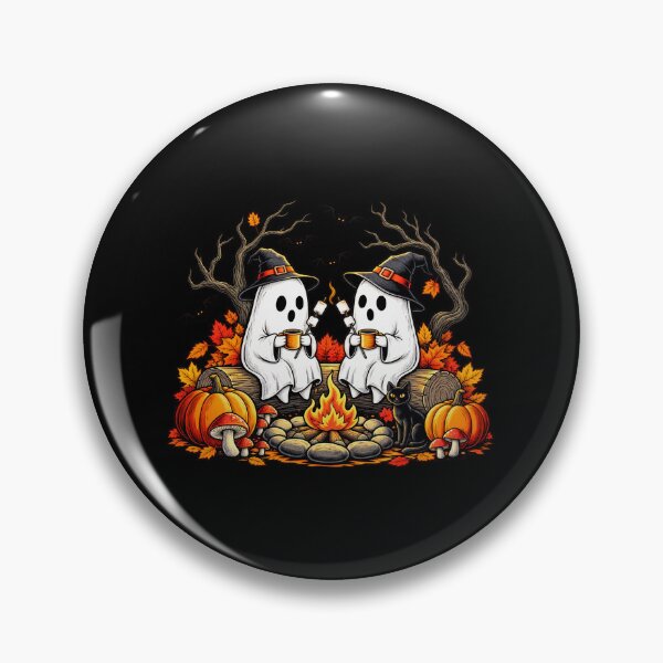 Item preview, Fall Camping Boo Ghosts designed and sold by LakenDraphil.