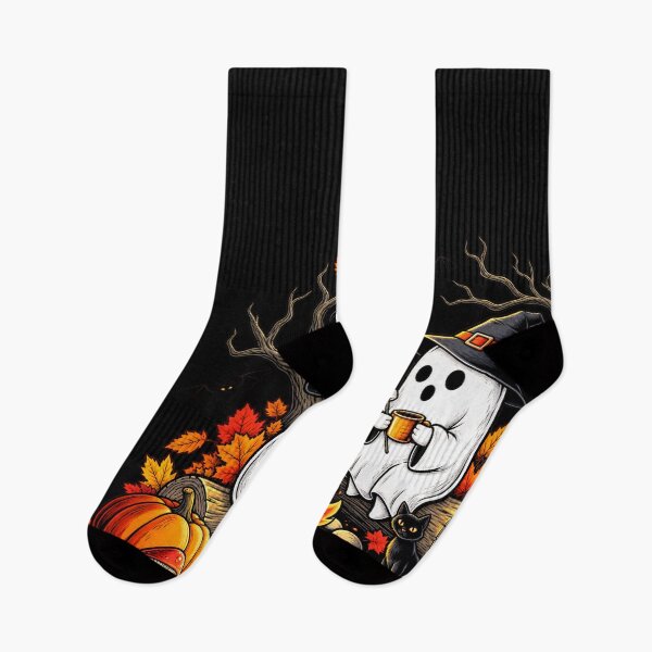 Item preview, Fall Camping Boo Ghosts designed and sold by LakenDraphil.