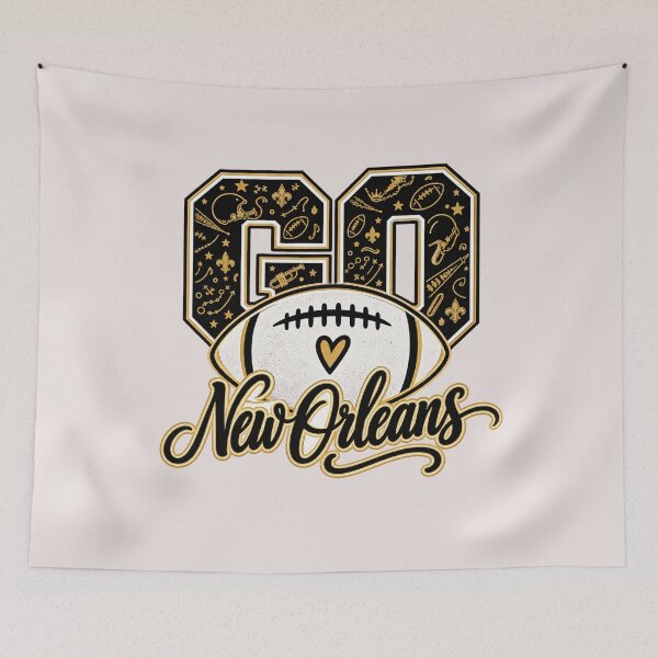Item preview, New Orleans Football designed and sold by Urbanzilhu.