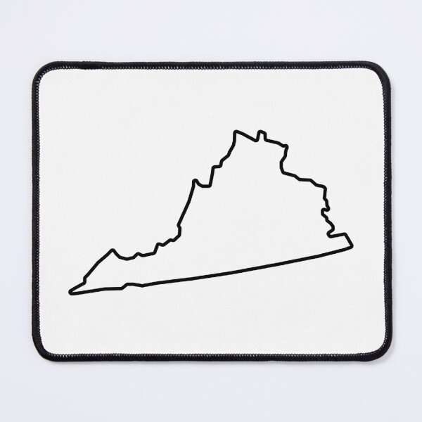 Item preview, Virginia Shape Outline VA designed and sold by shitpostee.