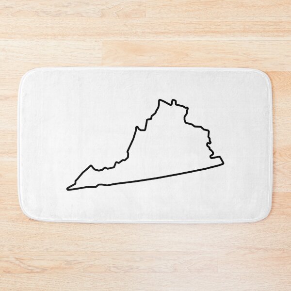 Item preview, Virginia Shape Outline VA designed and sold by shitpostee.