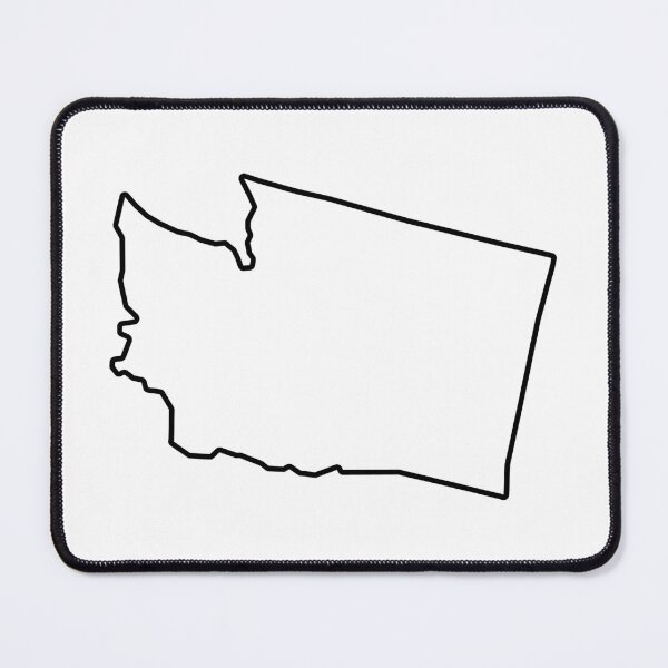 Item preview, Washington Shape Outline WA designed and sold by shitpostee.