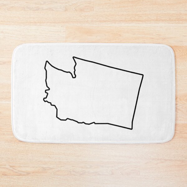 Item preview, Washington Shape Outline WA designed and sold by shitpostee.