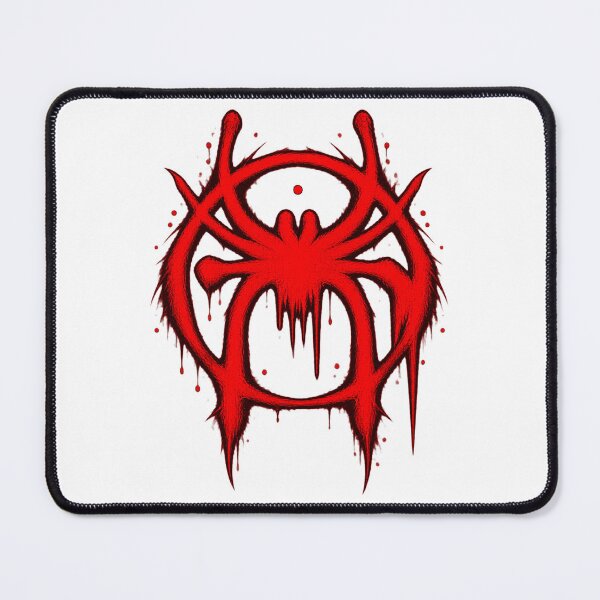 Item preview, Into the Spider Verse Inspired Spider Web and Urban Skyline Art designed and sold by sariballi132.