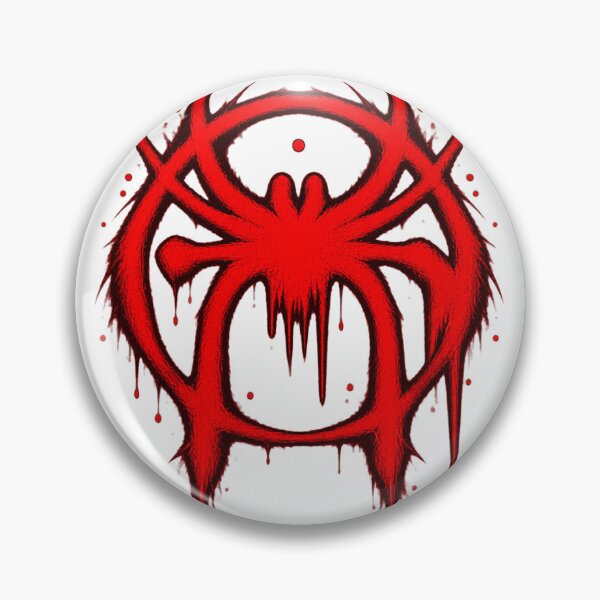 Item preview, Into the Spider Verse Inspired Spider Web and Urban Skyline Art designed and sold by sariballi132.