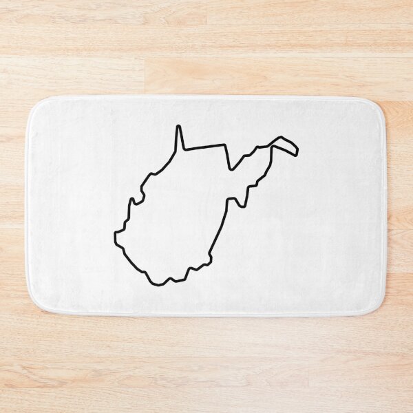 Item preview, West Virginia Shape Outline WV designed and sold by shitpostee.