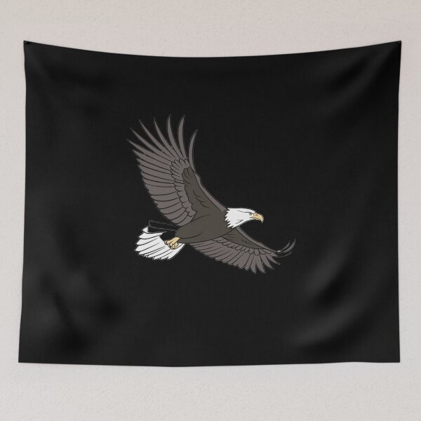 Item preview, Classic Patriotic American Bald Eagle Vector Graphic Art designed and sold by Azmatdesigner.