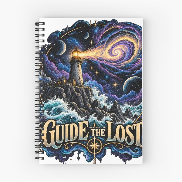 Item preview, Cosmic Lighthouse designed and sold by CleanLine Studio.