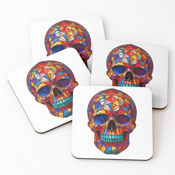 Item preview, Stained Glass Skull designed and sold by Whatever Works.
