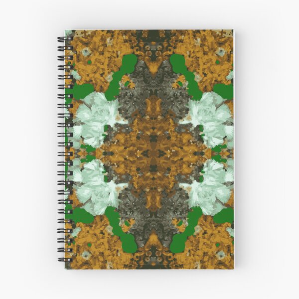 Item preview, Malachite Fluorite Mirrored Mineral Pattern designed and sold by ArtDesignTp.