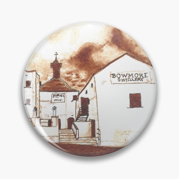 Item preview, Bowmore Distillery Monochrome | Burnt Sienna & Smoke designed and sold by WhiskyArt.
