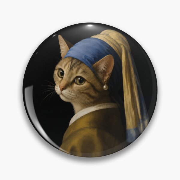 Item preview, Girl With A Purr Earring designed and sold by Gelert.