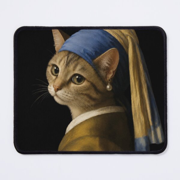 Item preview, Girl With A Purr Earring designed and sold by Gelert.