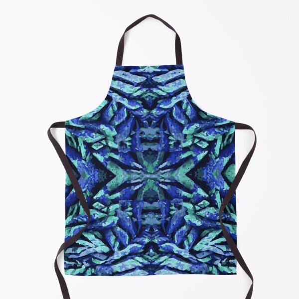 Item preview, azurite Blue Mineral Kaleidoscope Pattern designed and sold by ArtDesignTp.