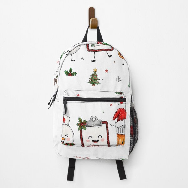 Item preview, Doodles Medical Characters Christmas Nurse Xmas Holiday designed and sold by Aladino Tamayo.