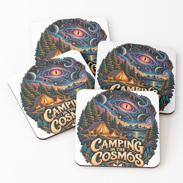 Item preview, Cosmic Camping designed and sold by CleanLine Studio.